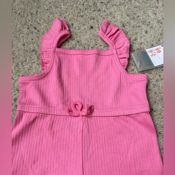 NWT. Pink Kids Romper Set - Picture 11 of 13